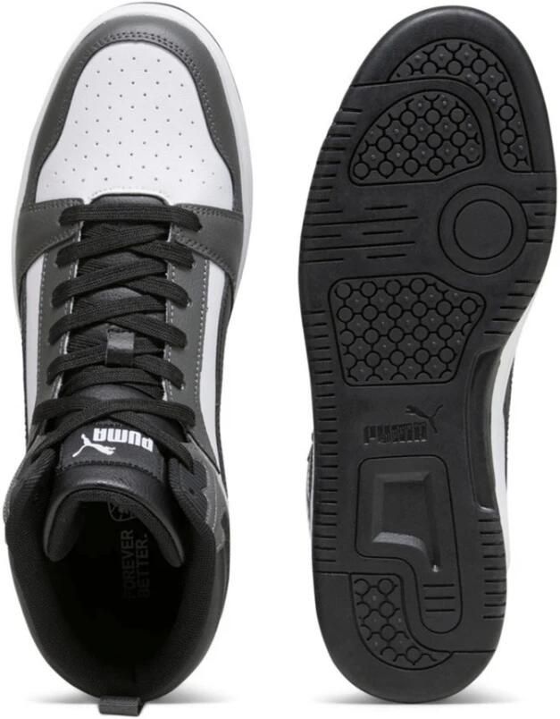 Puma Rebound V6 Sneakers Dames white black shadow grey maat: 40.5 beschikbare maaten:36 37.5 38.5 37 39 40.5 - Foto 8