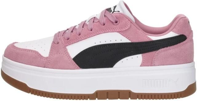 PUMA Rebound Femme Low SD Dames Sneakers White- Black-Poised Pink - Foto 3