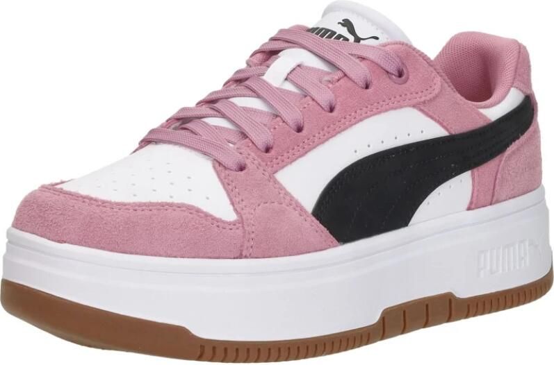 PUMA Rebound Femme Low SD Dames Sneakers White- Black-Poised Pink - Foto 4