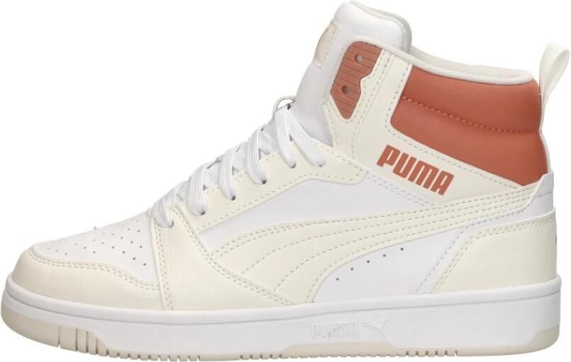 PUMA Rebound v6 Sneakers Hoog Gebroken wit - Foto 3