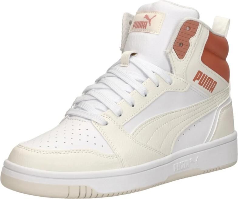 PUMA Rebound v6 Sneakers Hoog Gebroken wit - Foto 4
