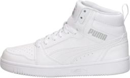 PUMA Rebound V6 Mid Jr Unisex Sneakers White-Cool Light Gray