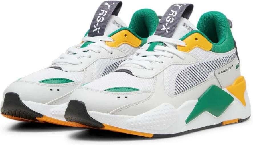 Puma RS-X Geek sneakers wit groen geel - Foto 3
