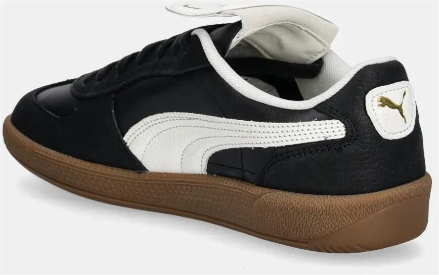 PUMA Palermo Premium Sneakers Leren Sneaker Zwart - Foto 3
