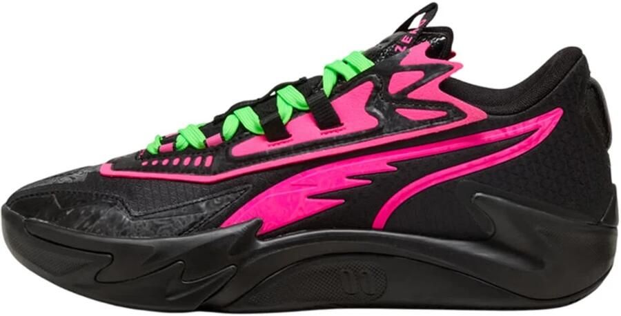 Puma Scoot Zeros Sneakers Heren Zwart Mesh Synthetisch