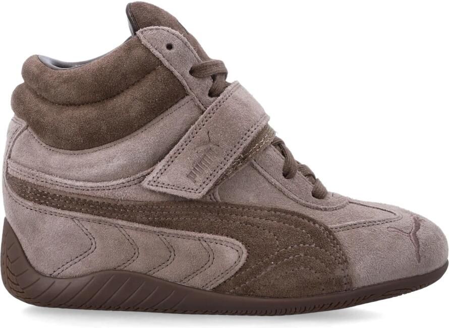Puma Speedcat Wedge Wns taupe chocolate Suede Dames