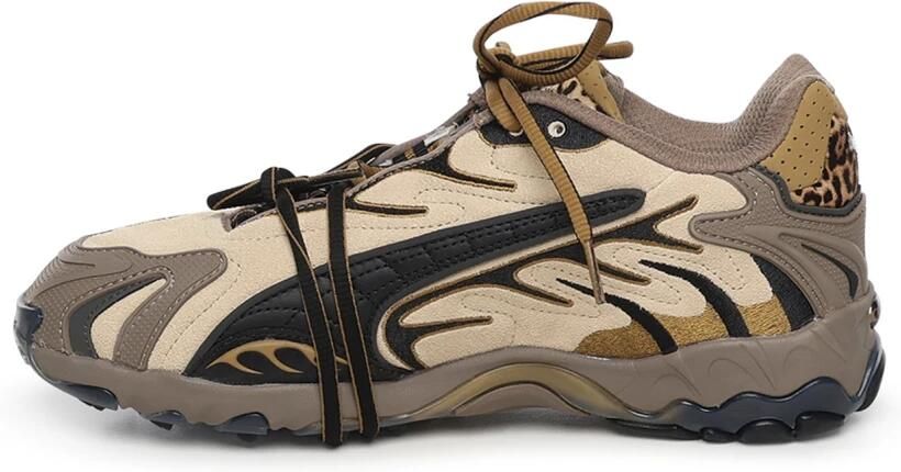 Puma Inhale Sneakers Heren Beige Leer - Foto 3