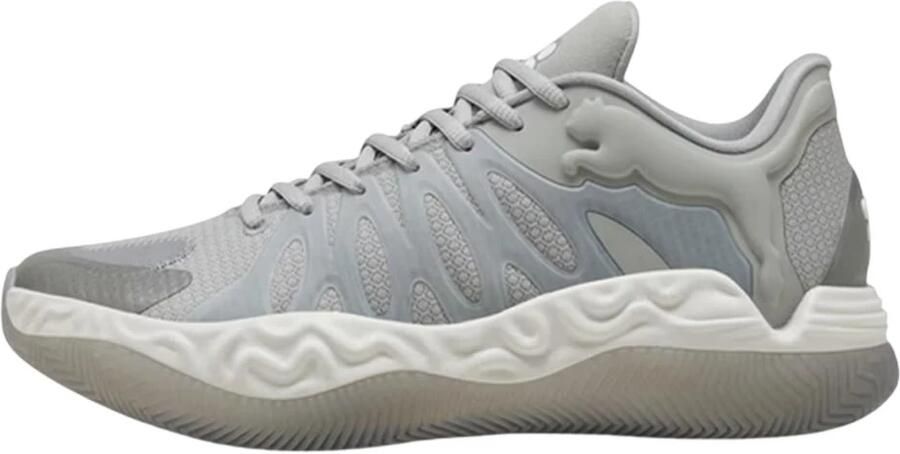 Puma Hali Sneakers Heren Grijs Mesh Synthetisch