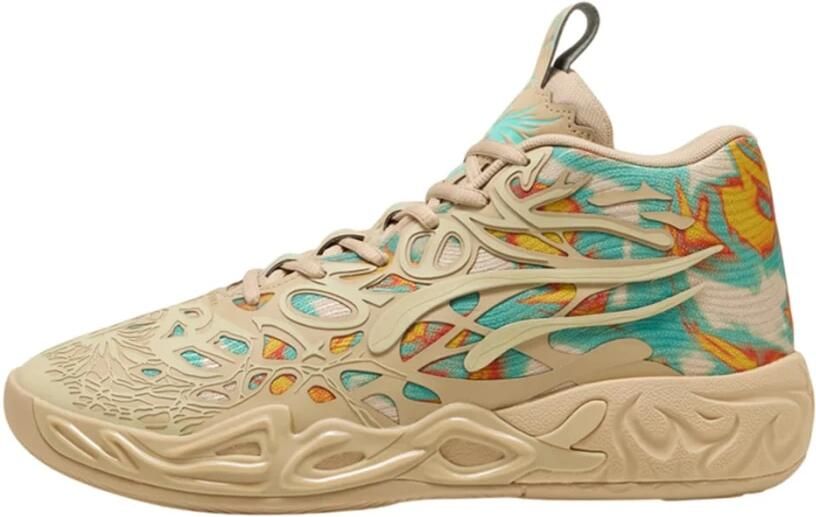 Puma Mb.04 Flare Sneakers Beige Mesh Synthetisch