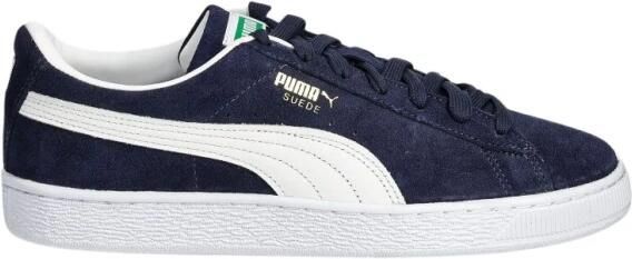 PUMA Schuhe Low Suede Classi Navy- White