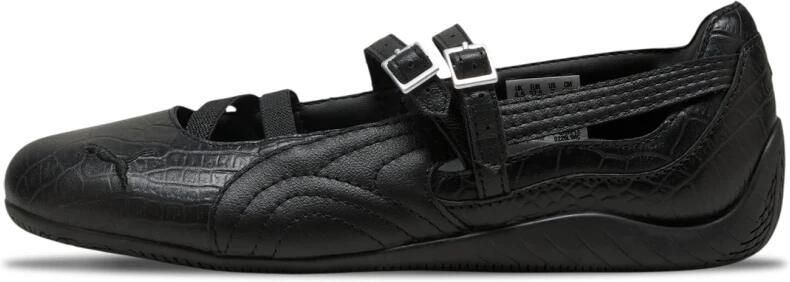 Puma Ballerina's Baskets speedcat ballet croc cuir