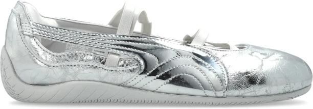 Puma Speedcat Sneakers Dames Zilver Leer