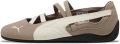 PUMA Ballerina met riempjes 'Speedcat' crème taupe - Bruin