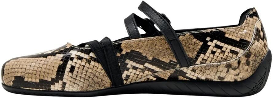 Puma Ballerina's Baskets speedcat ballet snake cuir
