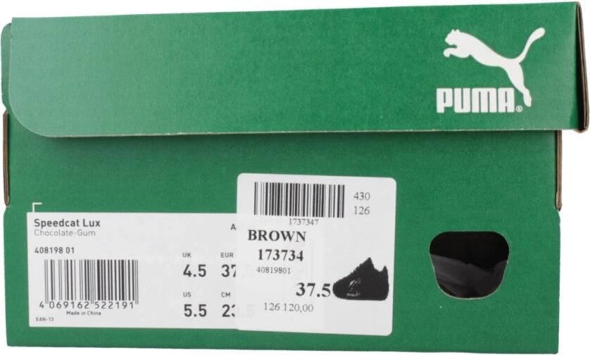 Puma Speedcat Sneakers Dames Bruin Leer - Foto 2