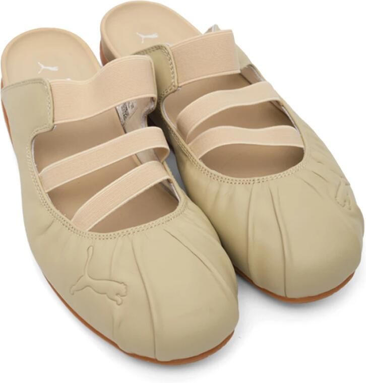 Puma Speedcat Slippers en Sandalen Dames Beige Suède - Foto 3