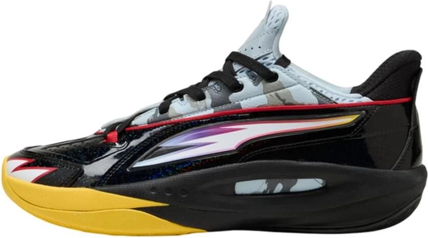 Puma Scoot Zeros Sneakers Heren Zwart Mesh Synthetisch