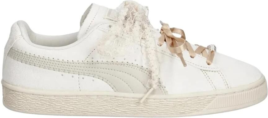 Puma Suede Sneakers Dames Wit Suède