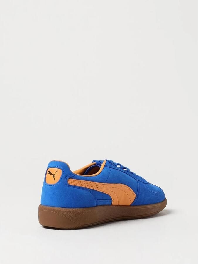 Puma Palermo Sneakers Schoenen ultra blue yellow burst gold maat: 42.5 beschikbare maaten:41 42.5 43 44.5 45 46