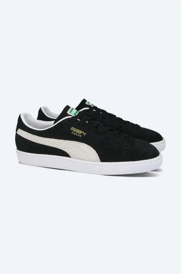Puma Suede Classic Xxi Womens Black White Sneakers 374915 01 - Foto 6
