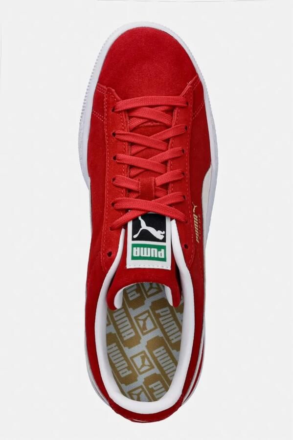PUMA Schuhe Low Suede Classic XXI 374915 High Risk Red- White - Foto 4