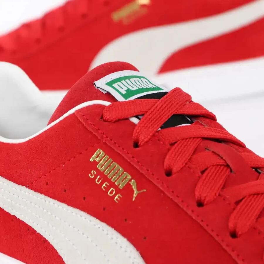 PUMA Schuhe Low Suede Classic XXI 374915 High Risk Red- White - Foto 14