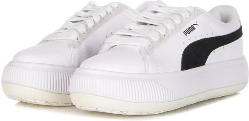 Adidas Puma Suede Mayu Mix Dames Sneakers Puma White Marshmallow Puma Black - Foto 11