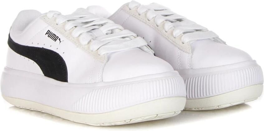 Adidas Puma Suede Mayu Mix Dames Sneakers Puma White Marshmallow Puma Black - Foto 9