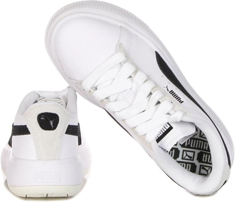 Adidas Puma Suede Mayu Mix Dames Sneakers Puma White Marshmallow Puma Black - Foto 6