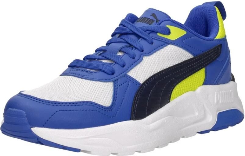 PUMA Trinity 2 LT JR sneakers blauw wit Uitneembare zool - Foto 4