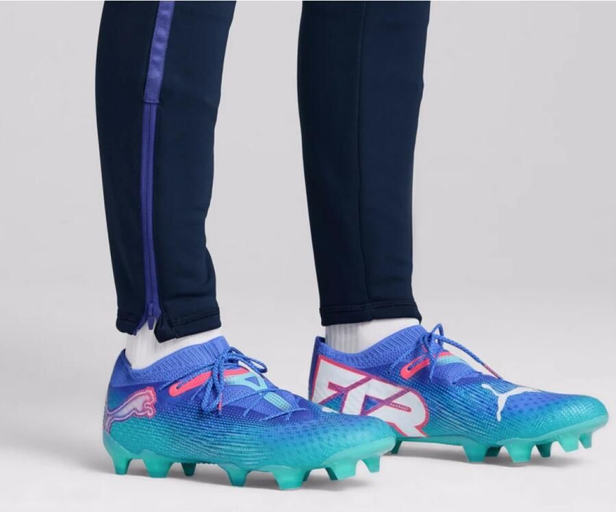 PUMA Future 7 Ultimate Low Fg ag Voetbalschoenen Blauw - Foto 2