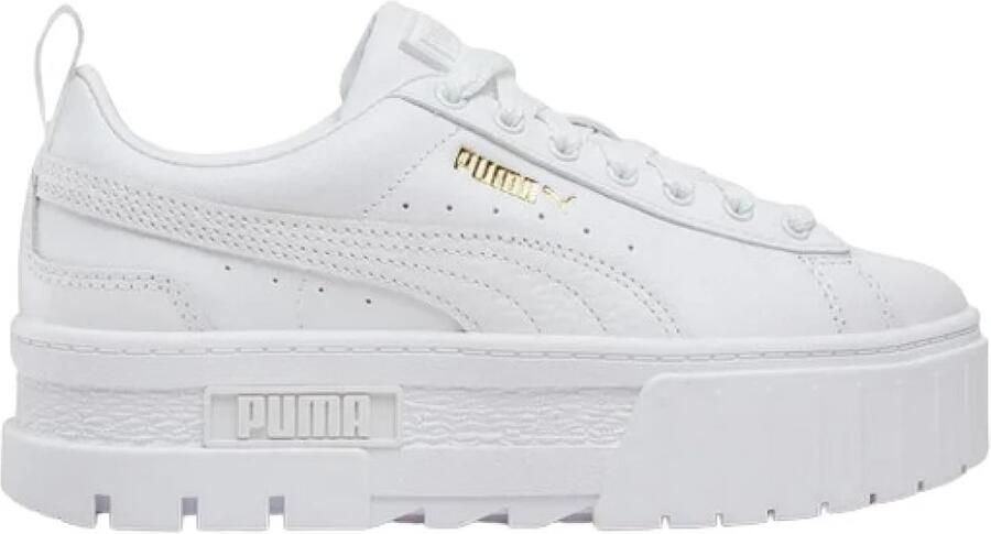 Puma Mayze Lth Wn´s Fashion sneakers Schoenen white maat: 42 beschikbare maaten:37.5 36 38.5 39 40.5 41 42 - Foto 9