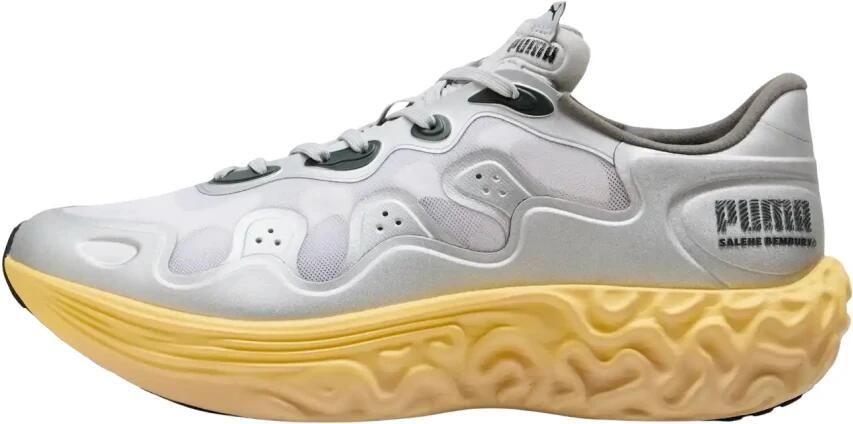 Puma Velum 2 Sneakers Heren Grijs Mesh Synthetisch