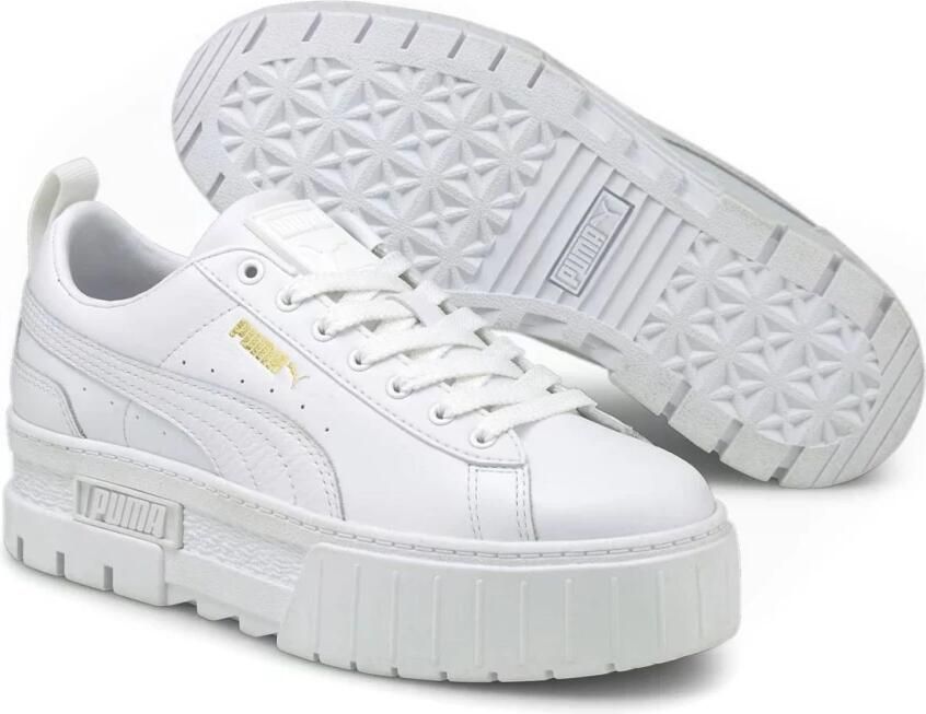 PUMA Mayze Classic Wn's Lage sneakers Leren Sneaker Dames Wit - Foto 11