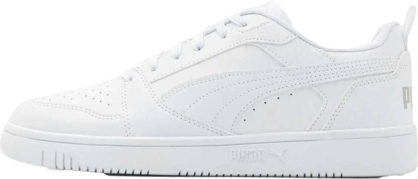 PUMA Rebound v6 Low heren sneaker sportschoen 392328 02 wit zwart - Foto 17