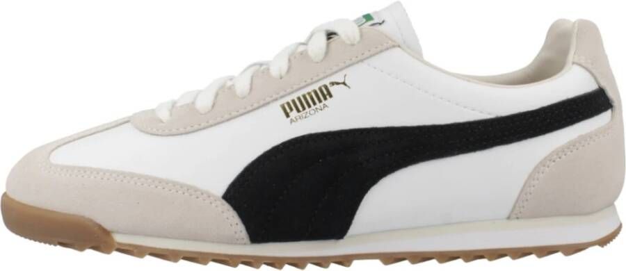 Puma Arizona Retro Dames Schoenen Wit Maat: 38.5 Leer Foot Locker