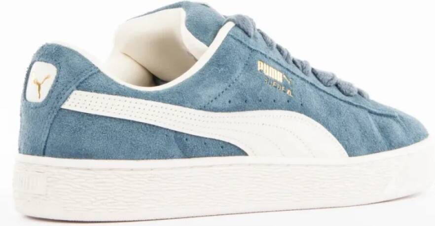 Puma Retrostijl Blauw & Wit Sneakers