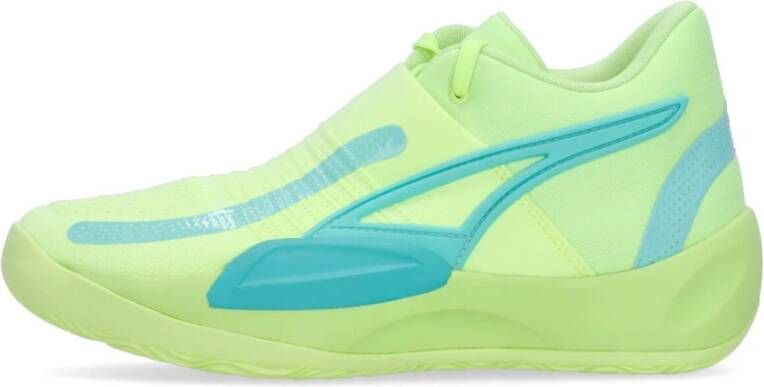 Puma Rise Nitro Fast Yellow Electric Peppermint Sneakers Yellow Heren