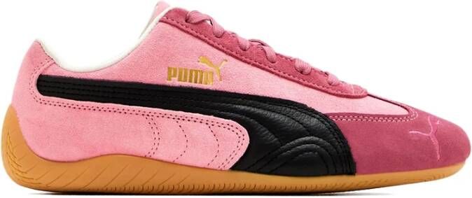 Puma Roze Suède Leren Veterschoenen - Foto 2