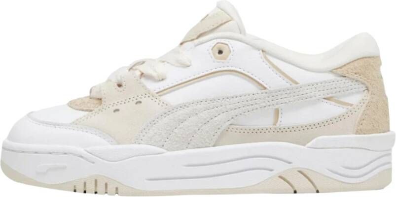 Puma Sedate Gray Sneakers voor Heren Wit Heren
