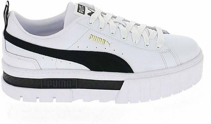 Puma Mayze Lth Wn's Fashion sneakers Schoenen white black maat: 37.5 beschikbare maaten:36 37.5 38.5 40.5 41 42 - Foto 18