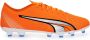 PUMA Ultra Play Gras Kunstgras Voetbalschoenen (MG) Oranje Wit Blauw - Thumbnail 3