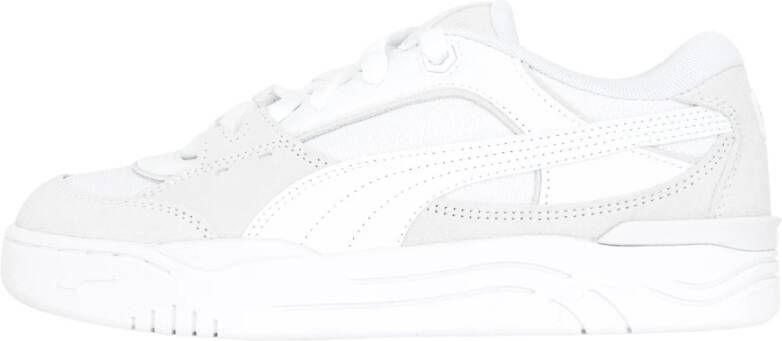 Puma Skater Sneakers Wit Laag Profiel White Dames