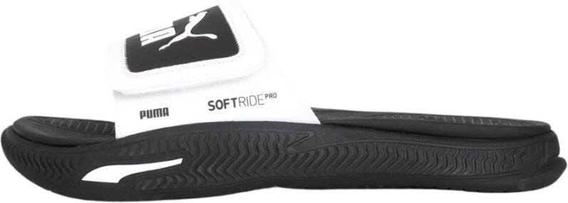 Puma Sliders Black Heren