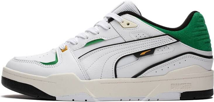 Puma Slipstream Bball Basketball Schoenen white archive green maat: 40 beschikbare maaten:41 42.5 40 43 44.5 45 46 47 40.5