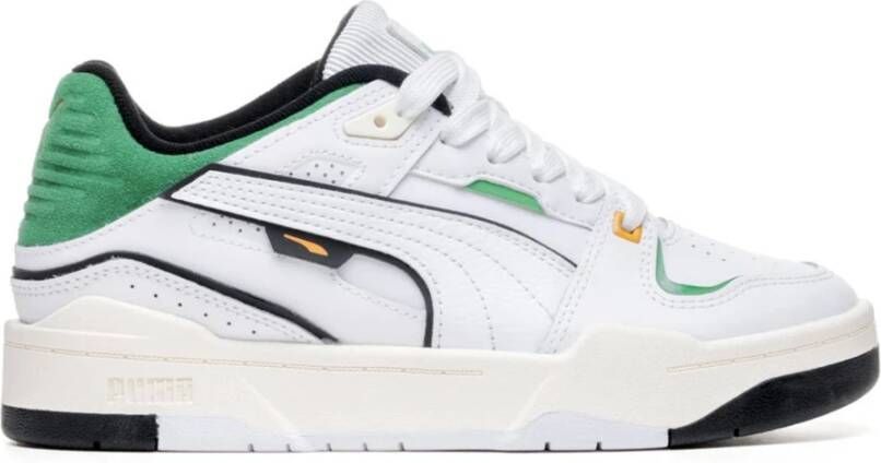 Puma Slipstream Bball Jr Basketball Schoenen white archive green maat: 38.5 beschikbare maaten:36 37.5 37 38.5 39