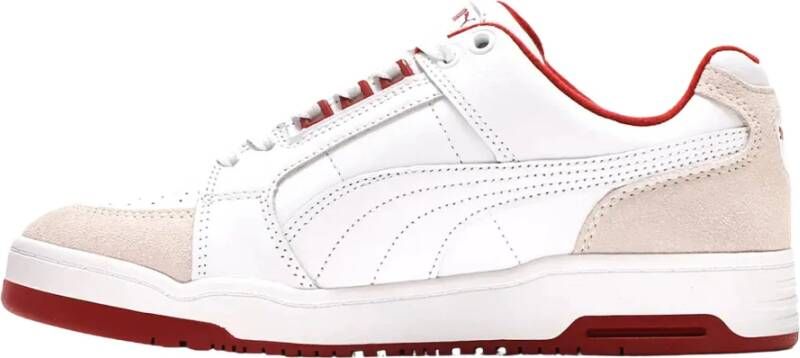 Puma Retro Lage Sneaker Wit Rood Multicolor Heren