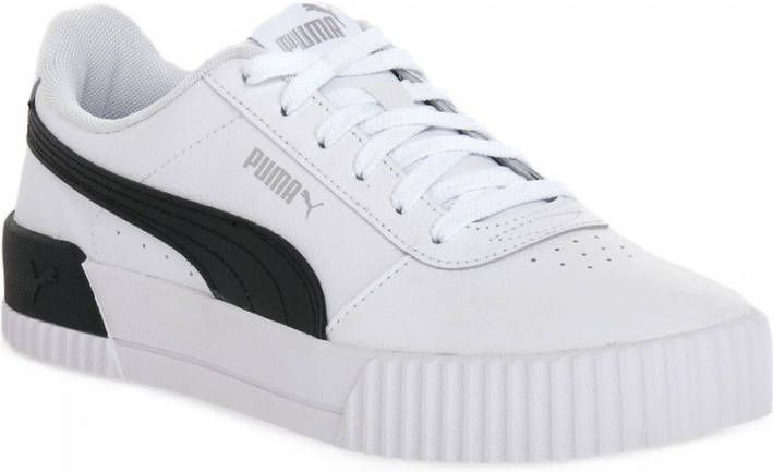 PUMA Carina L Dames Sneakers White Black Silver - Foto 4