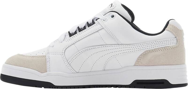 PUMA Slipstream Lo Retro Heren Sneakers Schoenen Leer Wit