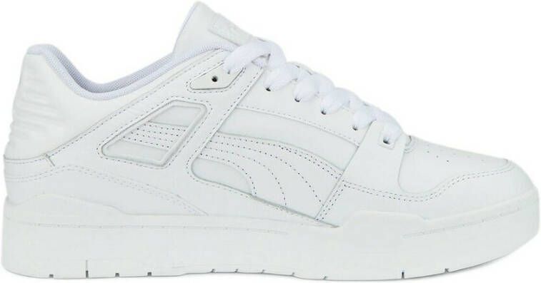 Puma Wit Leren Slipstream Heren Sneakers White Heren